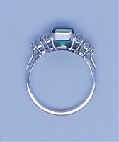 Anneau Guerretta Gioielli Femme in Or Smeraldo 0.67 Ct SMRLD-0.67-16 - SMRLD-0.67-16